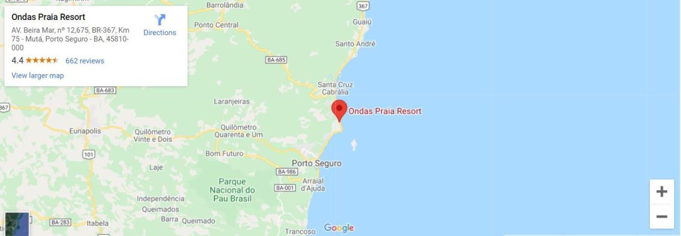 פורטו סגורו Ondas Praia Resort מראה חיצוני תמונה